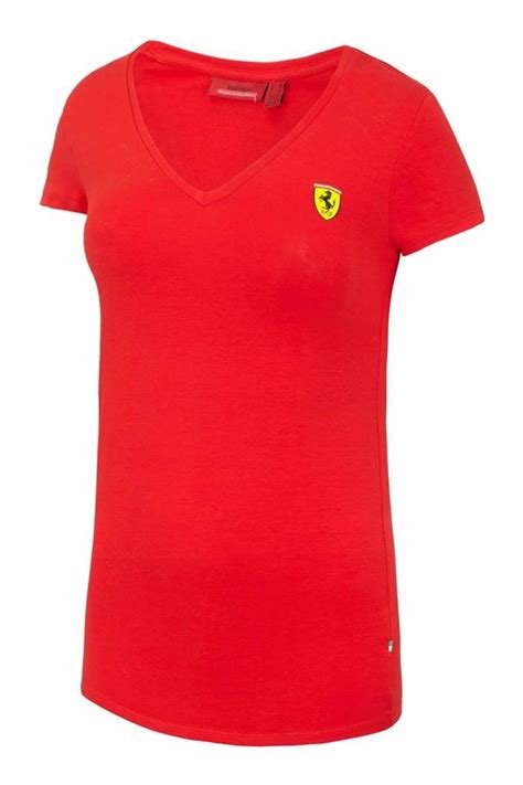 t shirt ferrari femme|ferrari t shirt women's.